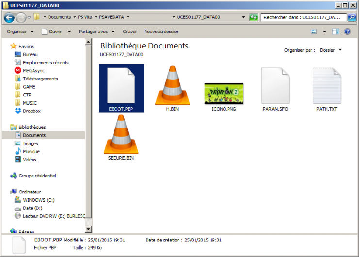 [Vita] TUTO - Installer le VHBL en 3.36 (Patapon 2) - Custom Protocol